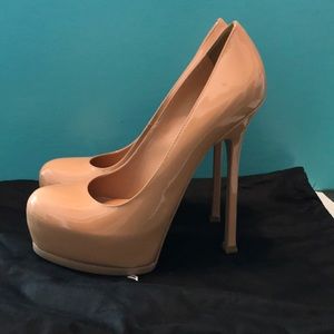 Yves Saint Laurent platform pumps